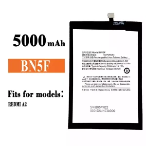 New phone battery BN5F for Xiaomi redmi A2