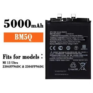 New phone battery BM5Q for Xiaomi MI 13 Ultra