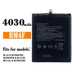 New phone battery BM4F for Xiaomi Mi A3 / Mi 9 Lite