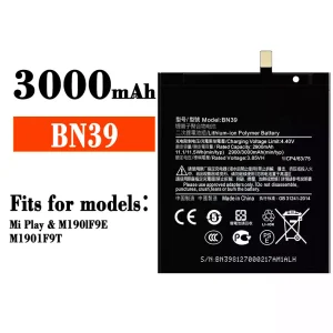 New phone battery BN39 for Xiaomi Mi Play