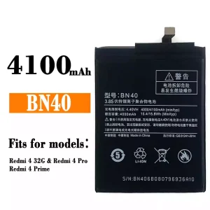 New phone battery BN40 for Xiaomi Redmi 4 / Redmi 4 Pro