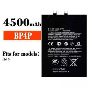 New phone battery BP4P for Xiaomi Civi 3