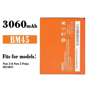 New phone battery BM45 for Xiaomi Note 2