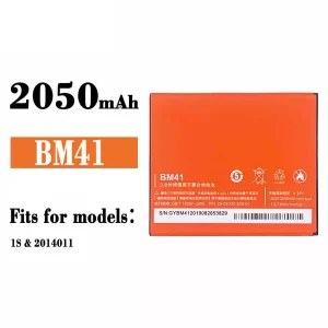 New phone battery BM41 for Xiaomi 1S