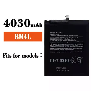 New phone battery BM4L for Xiaomi