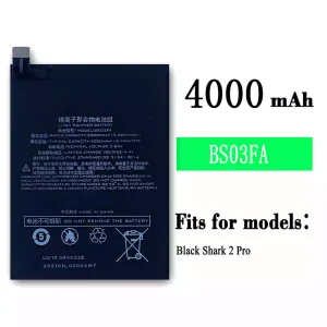 New phone battery BS03FA for Xiaomi Black Shark 2 Pro