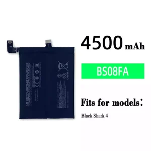New phone battery BS08FA for Xiaomi Black Shark 4
