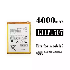 New phone battery C11P1707 for Asus ZenFone Max (M1)