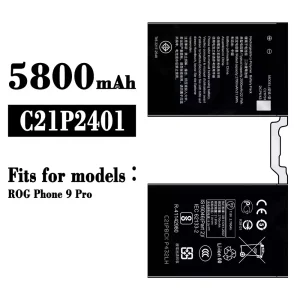New phone battery C21P2401 for Asus ROG Phone 9 Pro