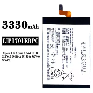 New phone battery LIP1701ERPC for Sony Xperia 1 XZ4