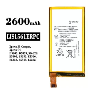 New phone battery LIS1561ERPC for Sony Xperia Z3 Compact / Xperia C4