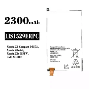 New phone battery LIS1529ERPC for Sony Xperia Z1 Compact D5503 / Xperia Z1c M51W / Xperia Z1 mini