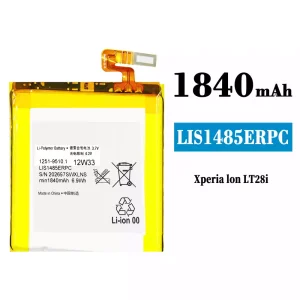 New phone battery LIS1485ERPC for Sony Xperia lon LT28i