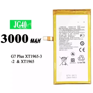 New phone battery JG40 for Motorola G7 Plus XT1965-3-2 / XT1965
