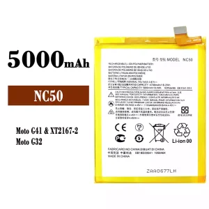 New phone battery NC50 for Motorola Moto G41 / G32