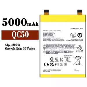 New phone battery QC50 for Motorola Edge(2024) / Edge 50 Fusion