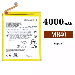 New phone battery MB40 for Motorola Edge 20