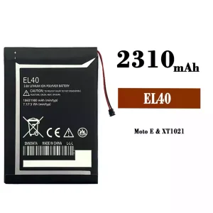 New phone battery EL40 for Motorola Moto E / XT1021