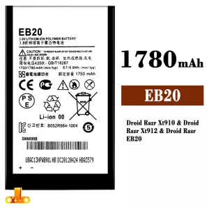 New phone battery EB20 for Motorola Droid Razr Xt910 / Droid Razr Xt912 / Droid Razr EB20