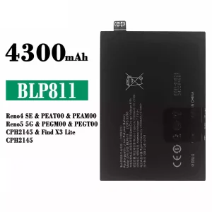 New phone battery BLP811 for OPPO Reno 4 SE / Reno 5 5G / Find X3 Lite