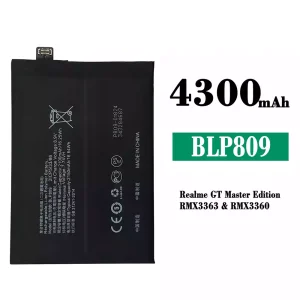 New phone battery BLP809 for OPPO Realme GT Master Edition