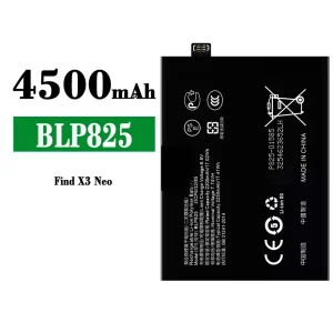 New phone battery BLP825 for OPPO Find X3 Neo / Reno 6 Pro 5G / Reno 5 pro+