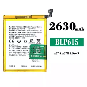 New phone battery BLP615 for OPPO A37 /A37M /Neo 9