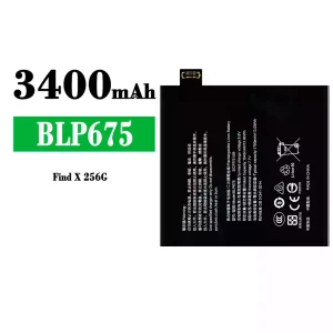 New phone battery BLP675 for OPPO Find X