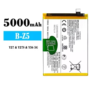 New phone battery B-Z5 for VIVO Y27/Y27S/Y36 5G