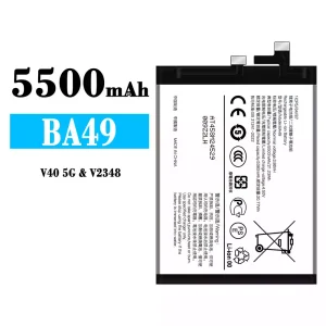 New phone battery BA49 for VIVO V40 5G