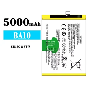 New phone battery BA10 for VIVO Y28 5G/Y17S