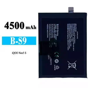 New phone battery B-S9 for VIVO iQOO NEO5S