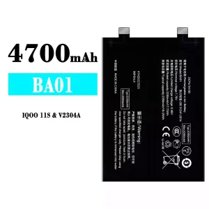 New phone battery BA01 for VIVO IQOO 11S
