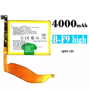 New phone battery B-F9 high for VIVO IQOO 12G