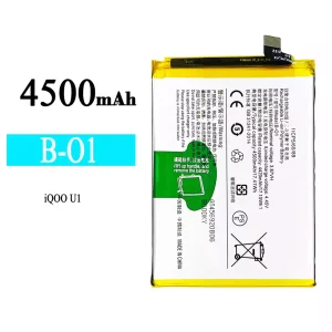 New phone battery B-O1 for VIVO iQOO U1