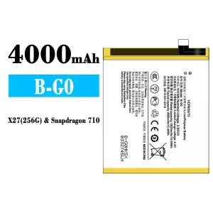 New phone battery B-G0 for VIVO X27(256G)/Snapdragon 710