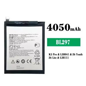 New phone battery BL297 for Lenovo K5 Pro / Z6 Youth / Z6 Lite