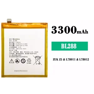 New phone battery BL288 for Lenovo ZUK Z5