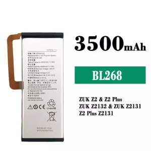 New phone battery BL268 for Lenovo ZUK Z2 / Z2 Plus