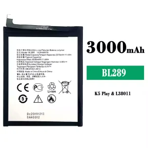 New phone battery BL289 for Lenovo K5 play