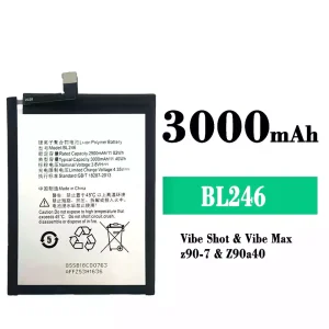 New phone battery BL246 for Lenovo Vibe Shot/ Vibe Max z90-7