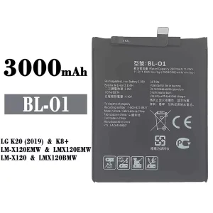 New phone battery BL-O1 for LG K20 (2019)