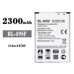 New phone battery BL-49SF for LG G4 Beat
