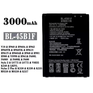 New phone battery BL-45B1F for LG V10 / Stylus 2 Plus