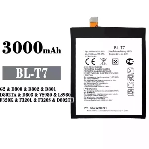 New phone battery BL-T7 for LG G2