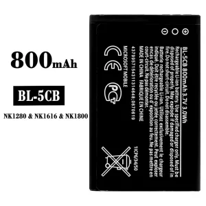 New phone battery BL-5CB for Nokia NK1280/NK1616/NK1800