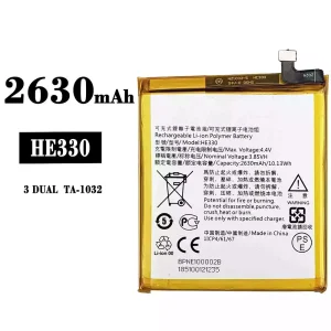 New phone battery HE330 for Nokia 3 DUAL