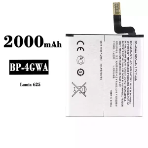 New phone battery BP-4GWA for Nokia Lumia 625