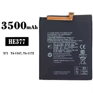 New phone battery HE377 for Nokia X71
