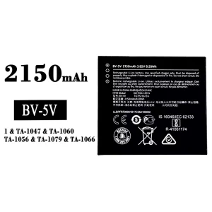 New phone battery BV-5V for Nokia 1